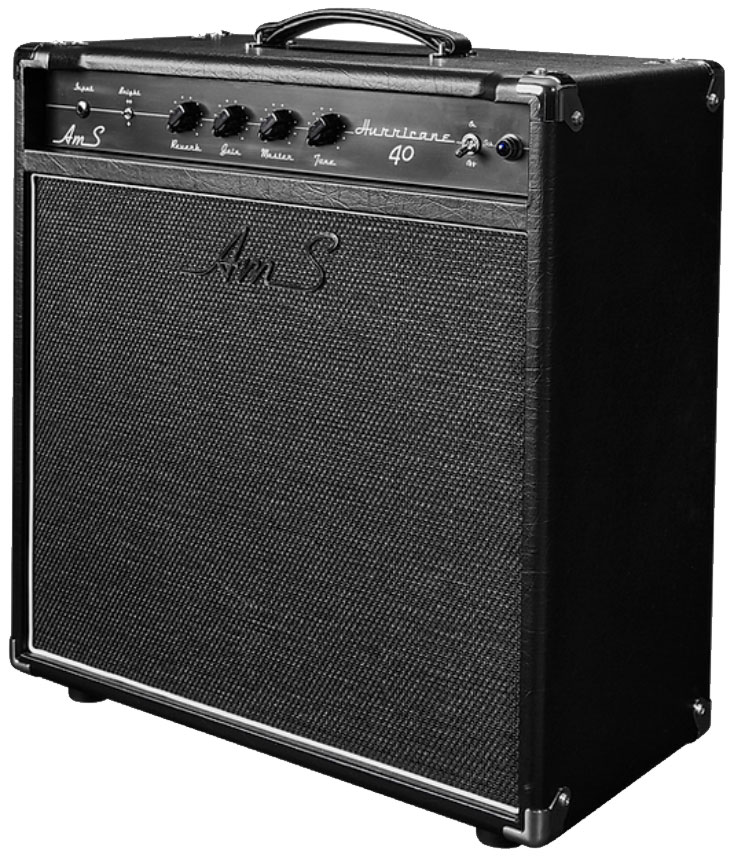 Ams Amplifiers Hurricane 40 Combo 40w 6v6 Black - Combo voor elektrische gitaar - Variation 1