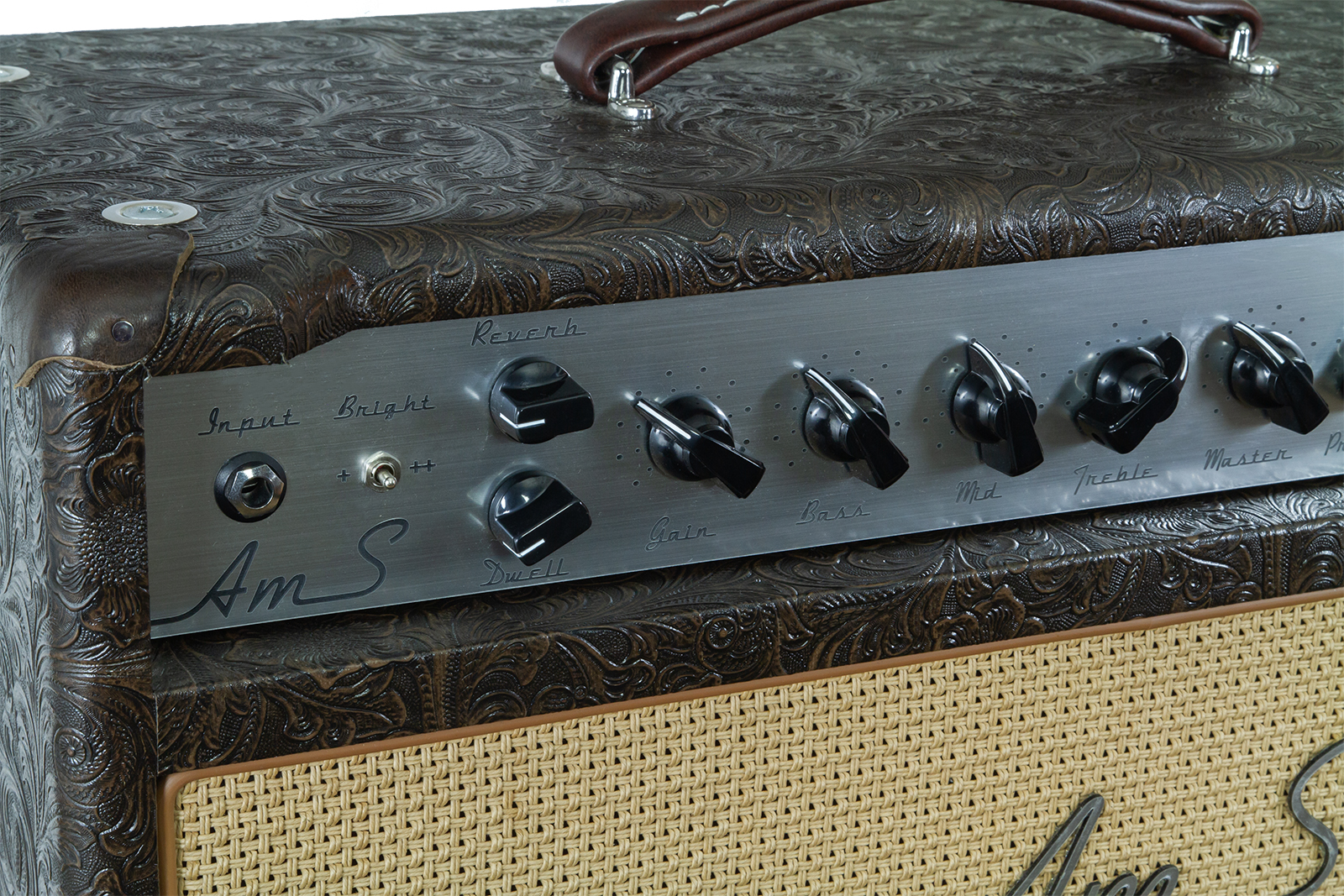 Ams Amplifiers The One 50 Head Custom Brown Custom Cowboy - Gitaarversterker top - Variation 3