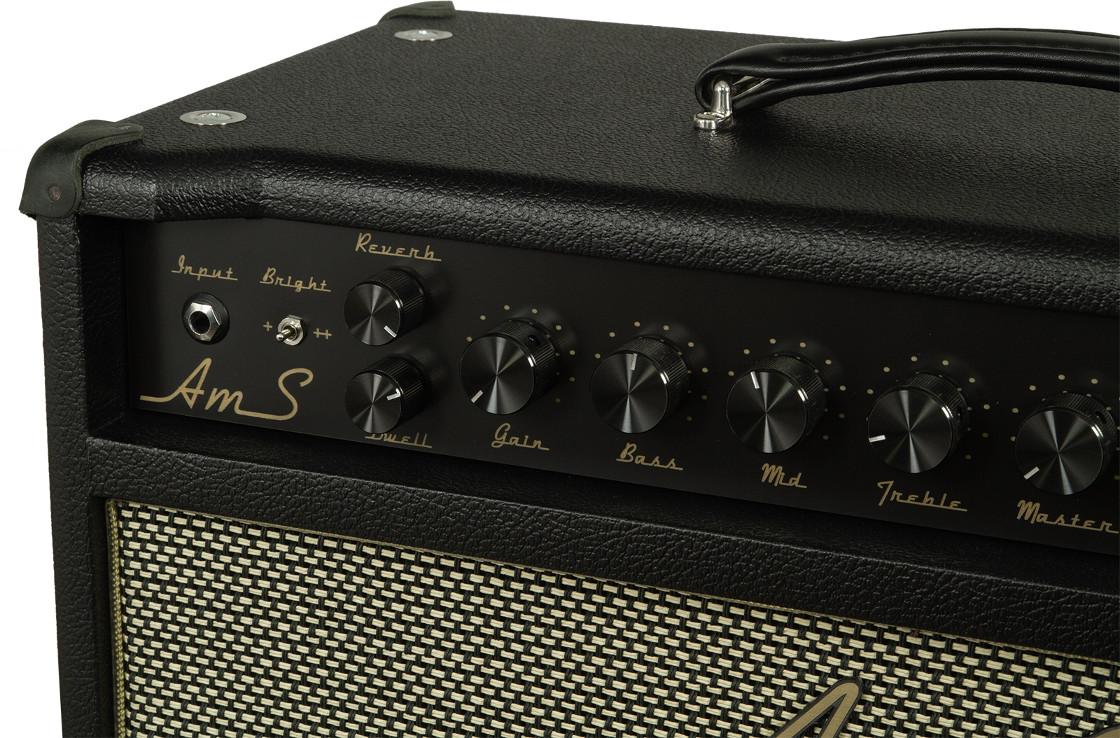 Ams Amplifiers The One 50 Spring Reverb 1x12 Combo 50w 6l6 Black - Combo voor elektrische gitaar - Variation 3