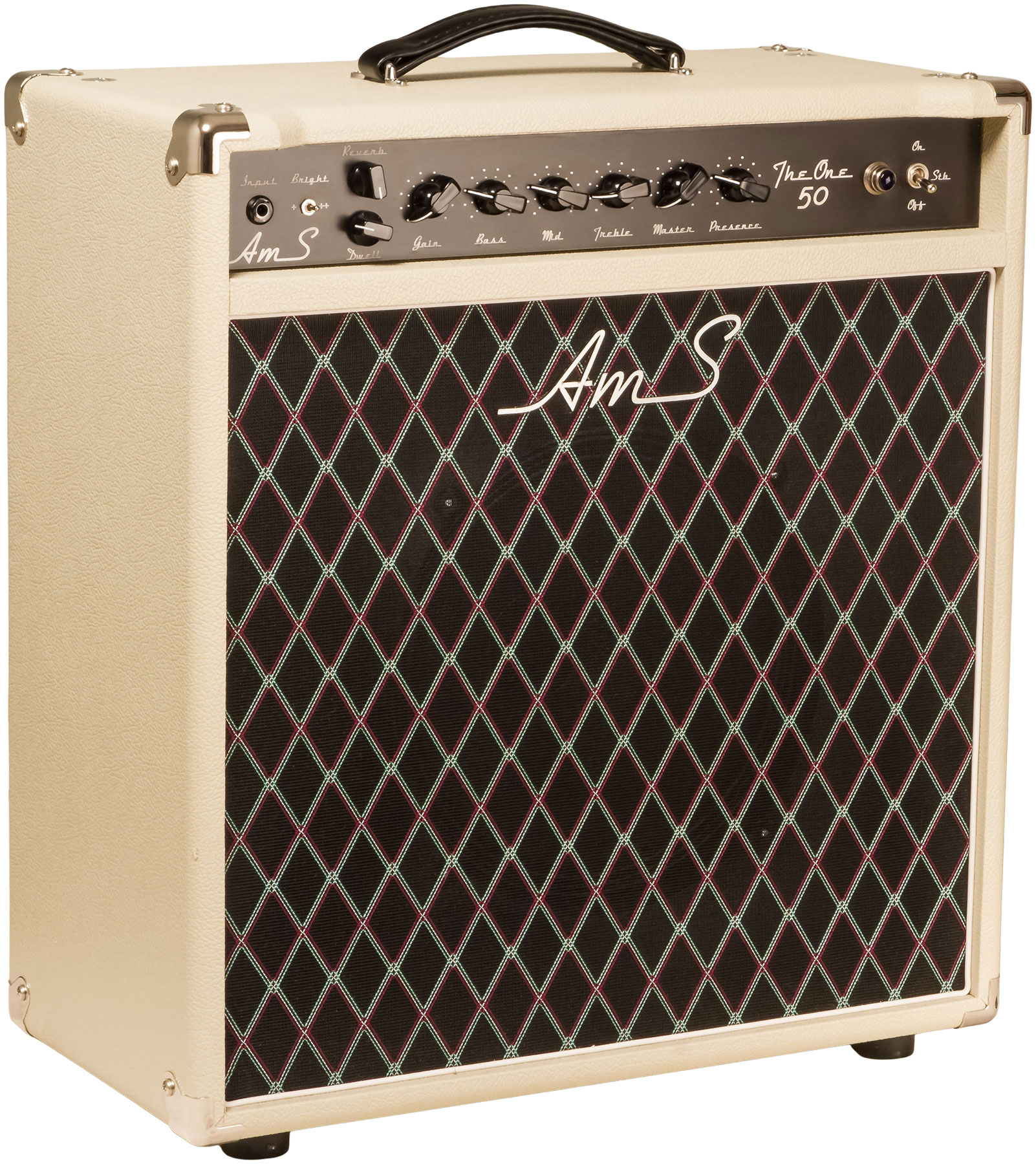 Ams Amplifiers The One 50 Spring Reverb 1x12 Combo 50w 6l6 Deltenre - Combo voor elektrische gitaar - Variation 4