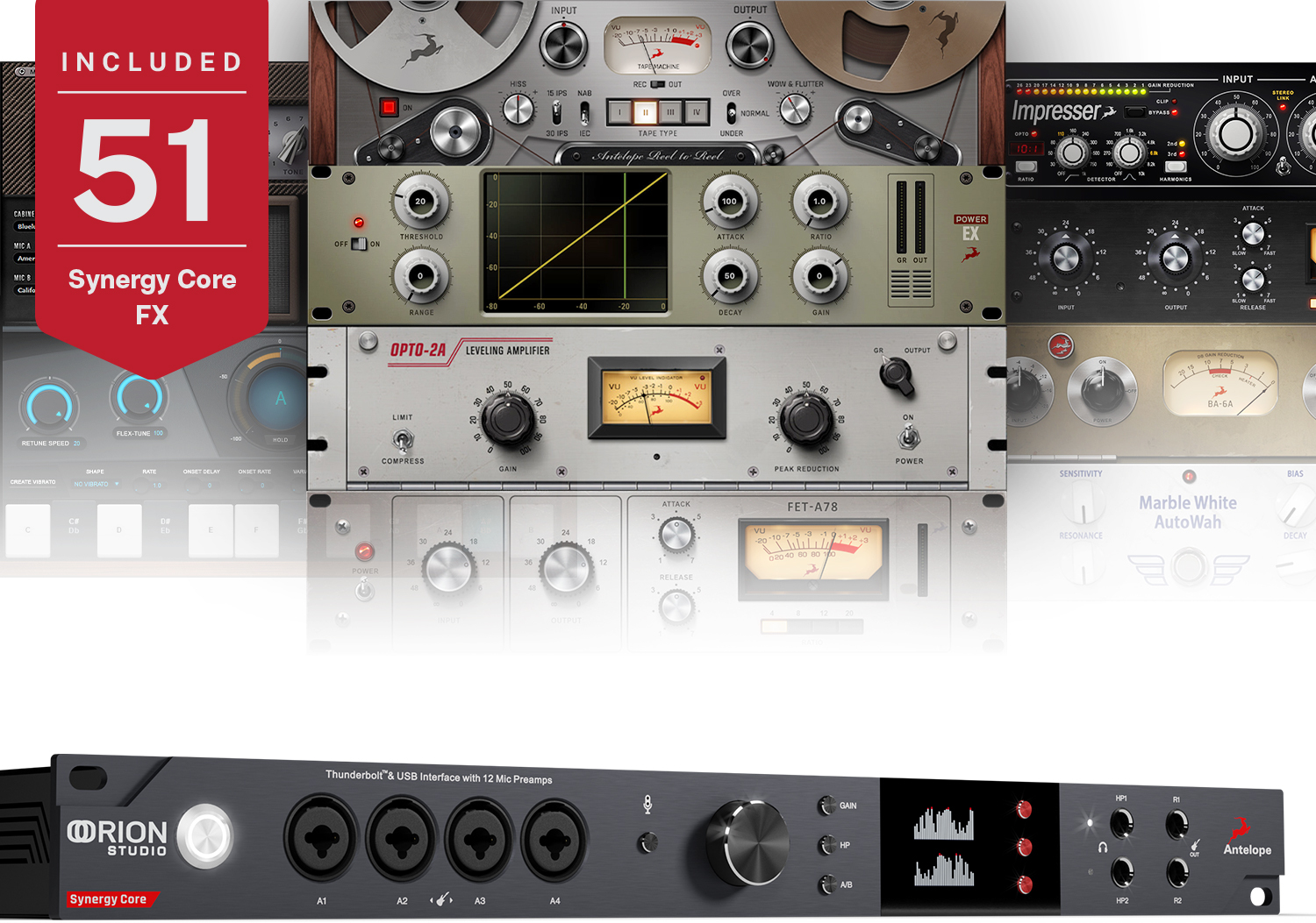 Antelope Audio Orion Studio Synergy Core - Thunderbolt audio-interface - Main picture