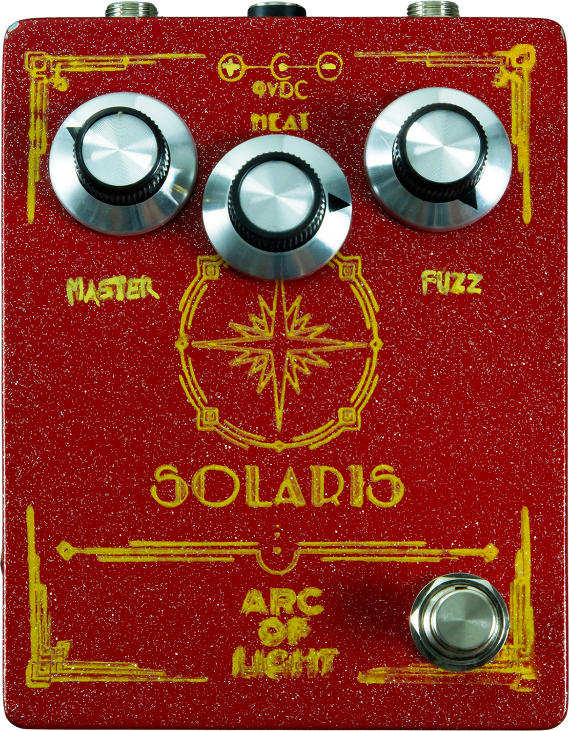 Arc Of Light Solaris Germanium Fuzz Boost Red - Overdrive/Distortion/fuzz effectpedaal - Main picture