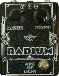 Overdrive/distortion/fuzz effectpedaal Arc of light Radium Overdrive