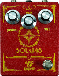 Overdrive/distortion/fuzz effectpedaal Arc of light Solaris Germanium Fuzz / Boost - Red