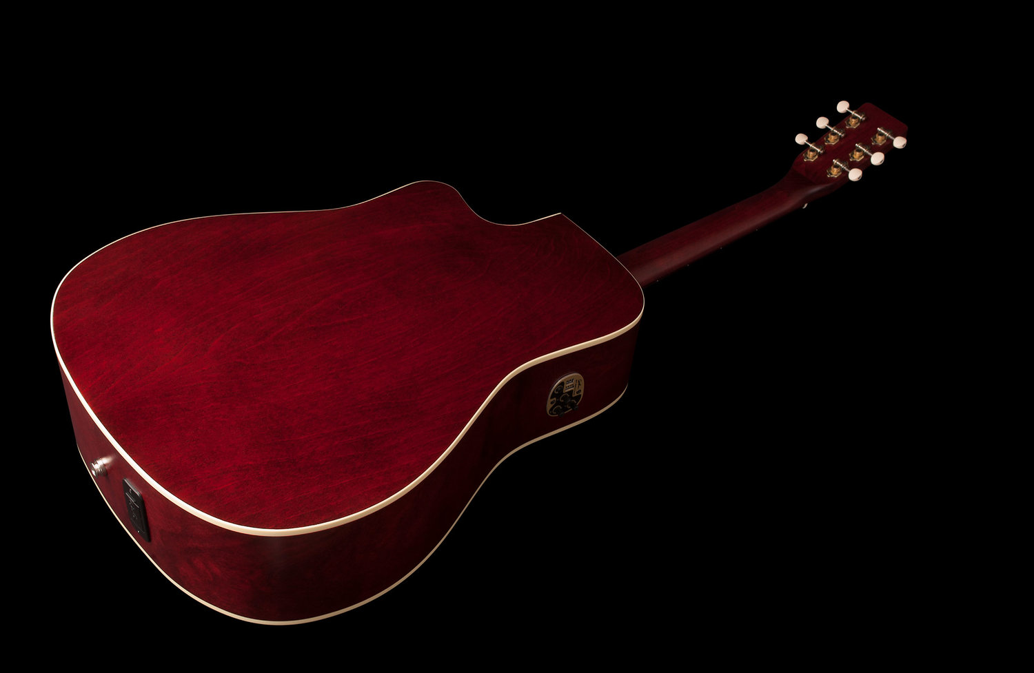 Art Et Lutherie Americana Dreadnought Cw Qit - Tennessee Red - Westerngitaar & electro - Variation 2