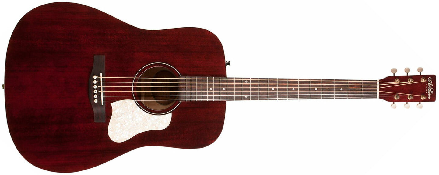 Art Et Lutherie Americana Dreadnought - Tennessee Red - Westerngitaar & electro - Main picture