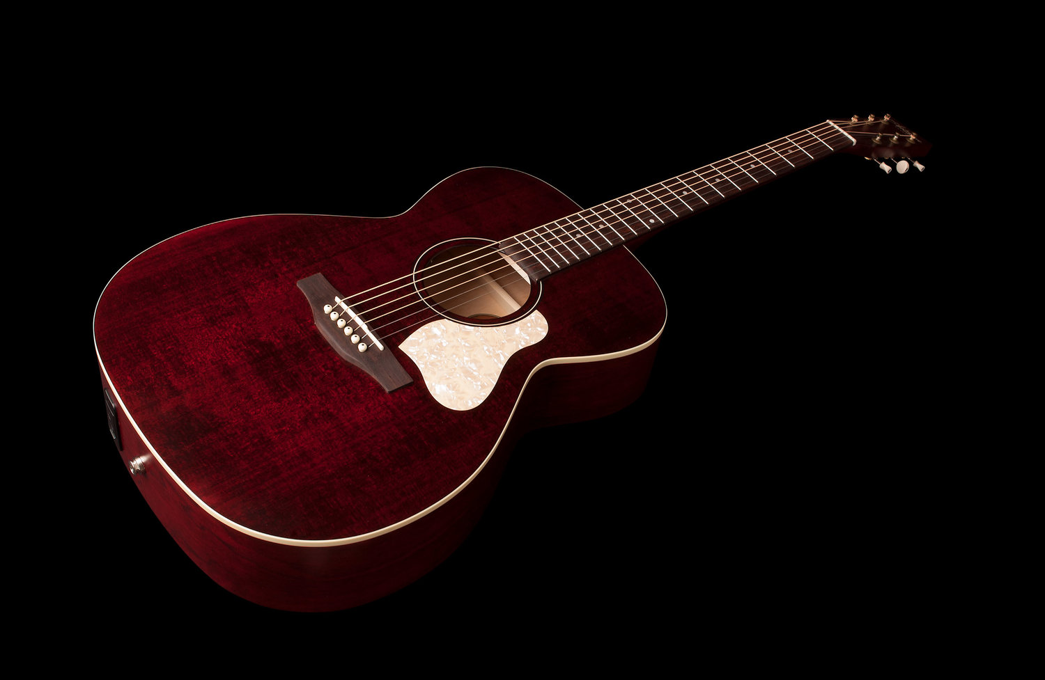 Art Et Lutherie Legacy Concert Hall Qit - Tennessee Red - Westerngitaar & electro - Variation 2