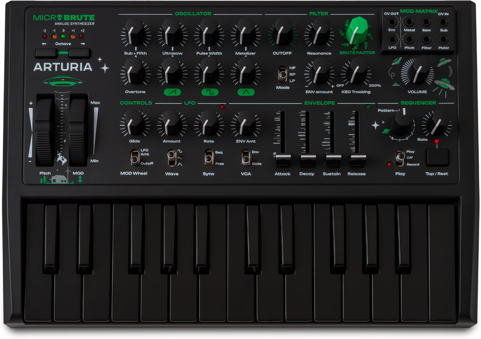 Arturia Microbrute Ufo - Synthesizer - Main picture