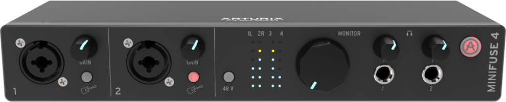 Arturia Minifuse 4 Bk - USB audio-interface - Main picture