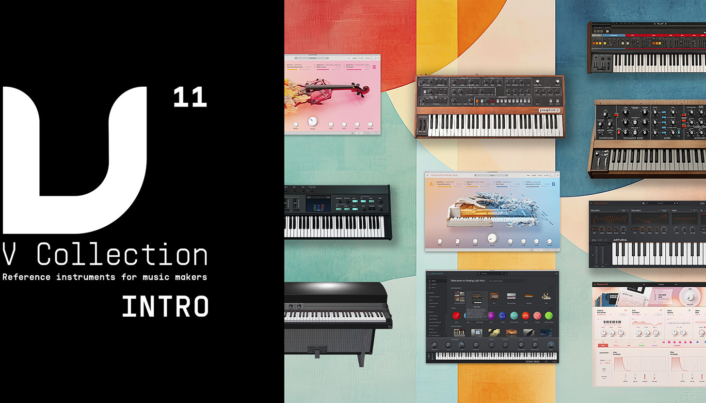 Arturia Suite Instruments V Collection 11 Intro Telechargeable - Plug-in effect - Main picture