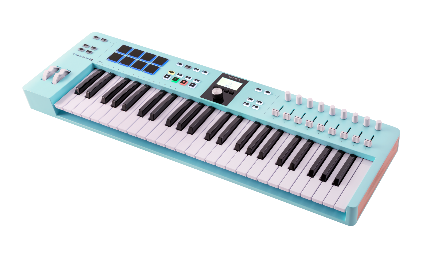 Arturia Keylab Essential3 49 Touches Aquamarine - Masterkeyboard - Variation 2