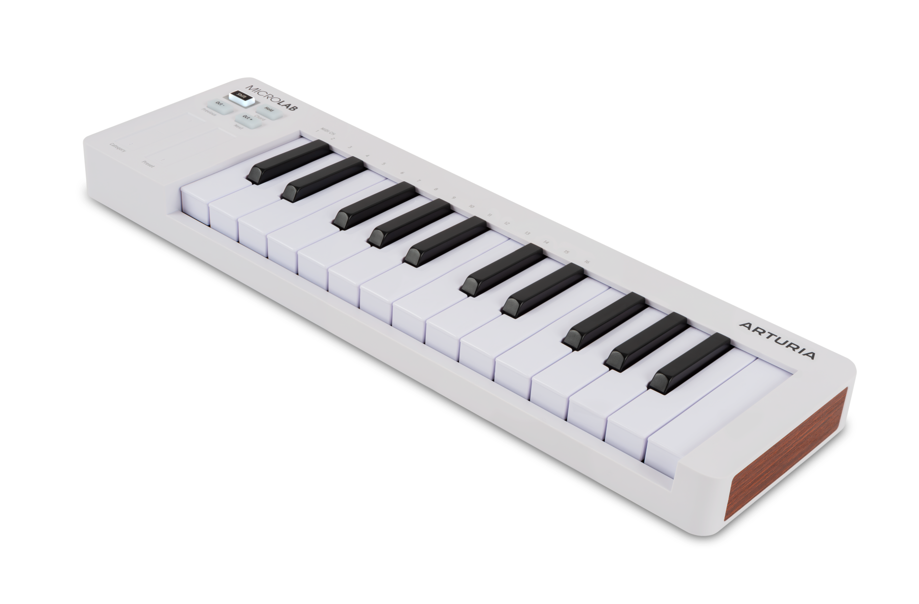 Arturia Microlab Mk3 Blanc - Masterkeyboard - Variation 2