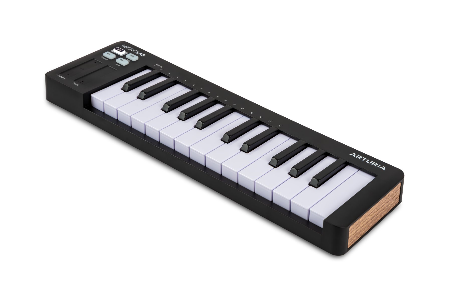 Arturia Microlab Mk3 Noir - Masterkeyboard - Variation 1