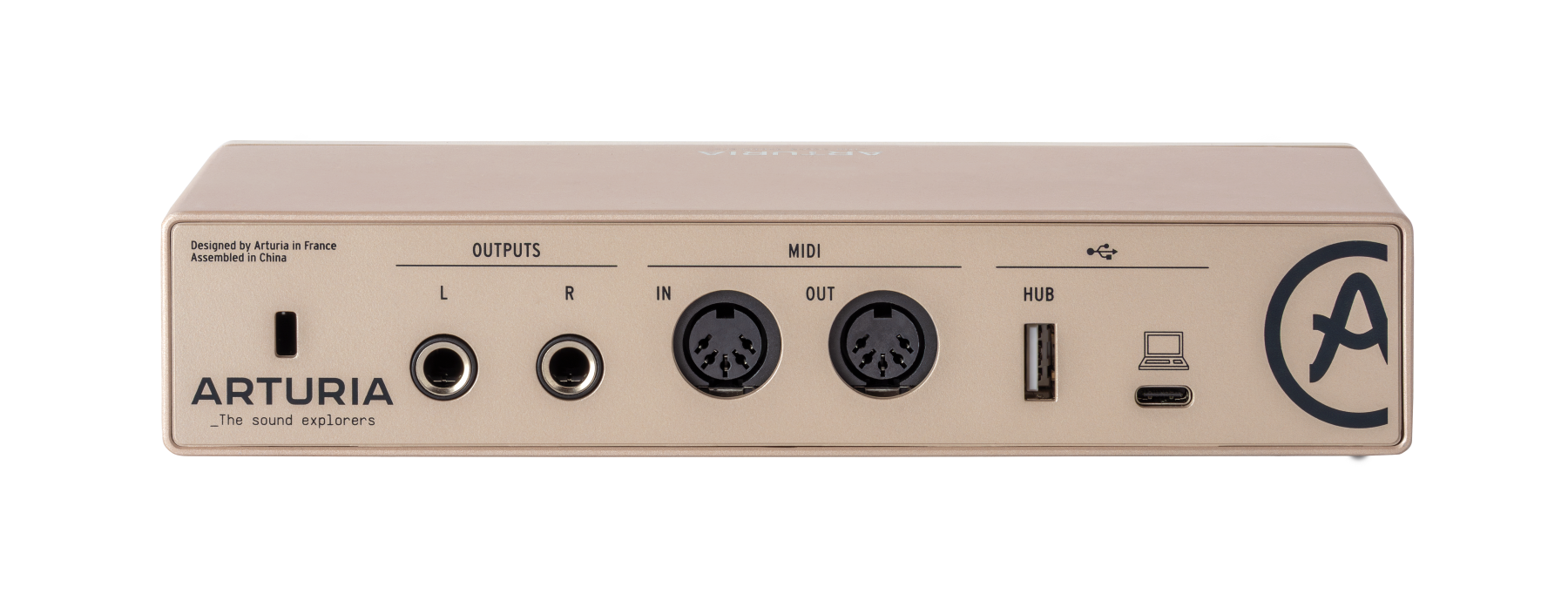 Arturia Minifuse 2 Champagne - USB audio-interface - Variation 2
