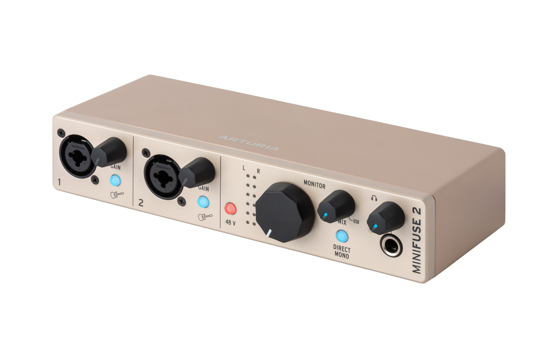 Arturia Minifuse 2 Champagne - USB audio-interface - Variation 1