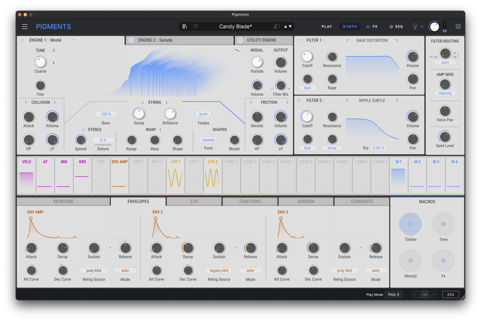 Arturia Pigments 7 Edu - Virtuele instrumenten soundbank - Variation 5