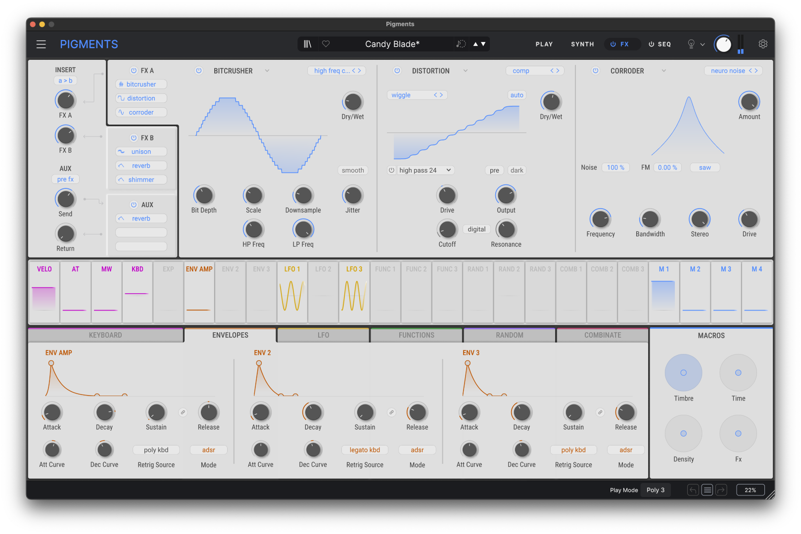 Arturia Pigments 7 Edu - Virtuele instrumenten soundbank - Variation 6