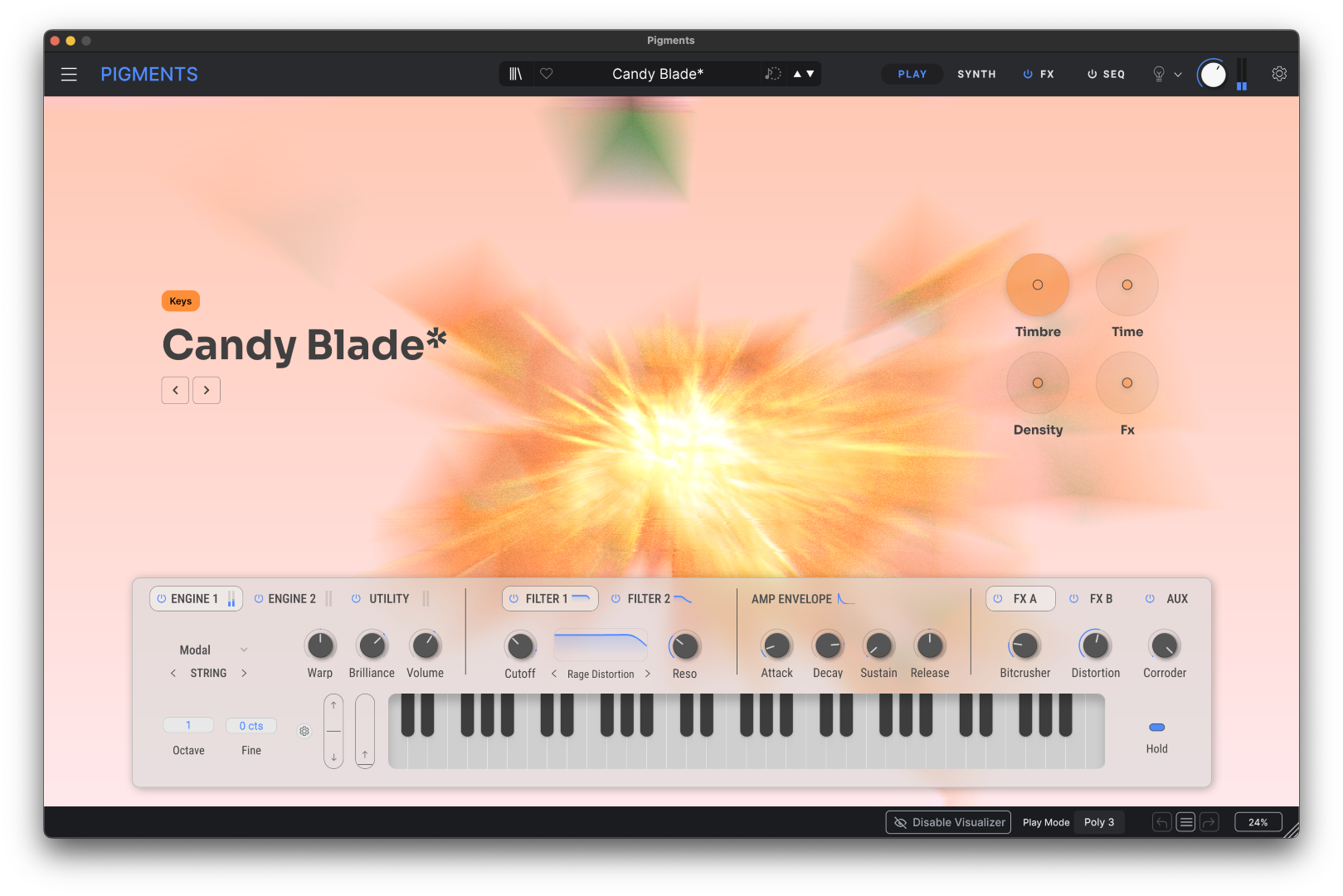 Arturia Pigments 7 - Virtuele instrumenten soundbank - Variation 5