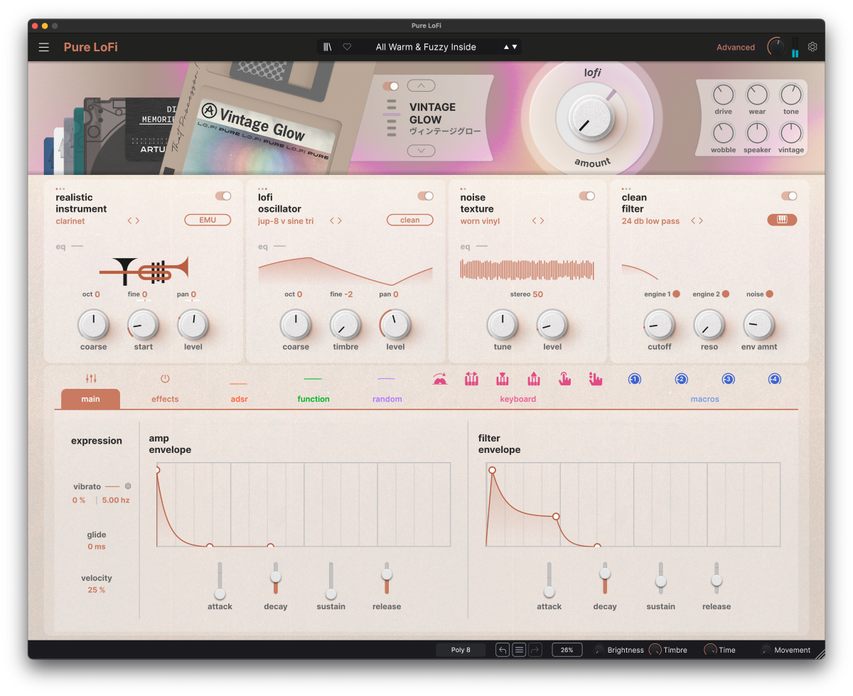 Arturia Suite Instruments V Collection 11 Intro - Plug-in effect - Variation 11