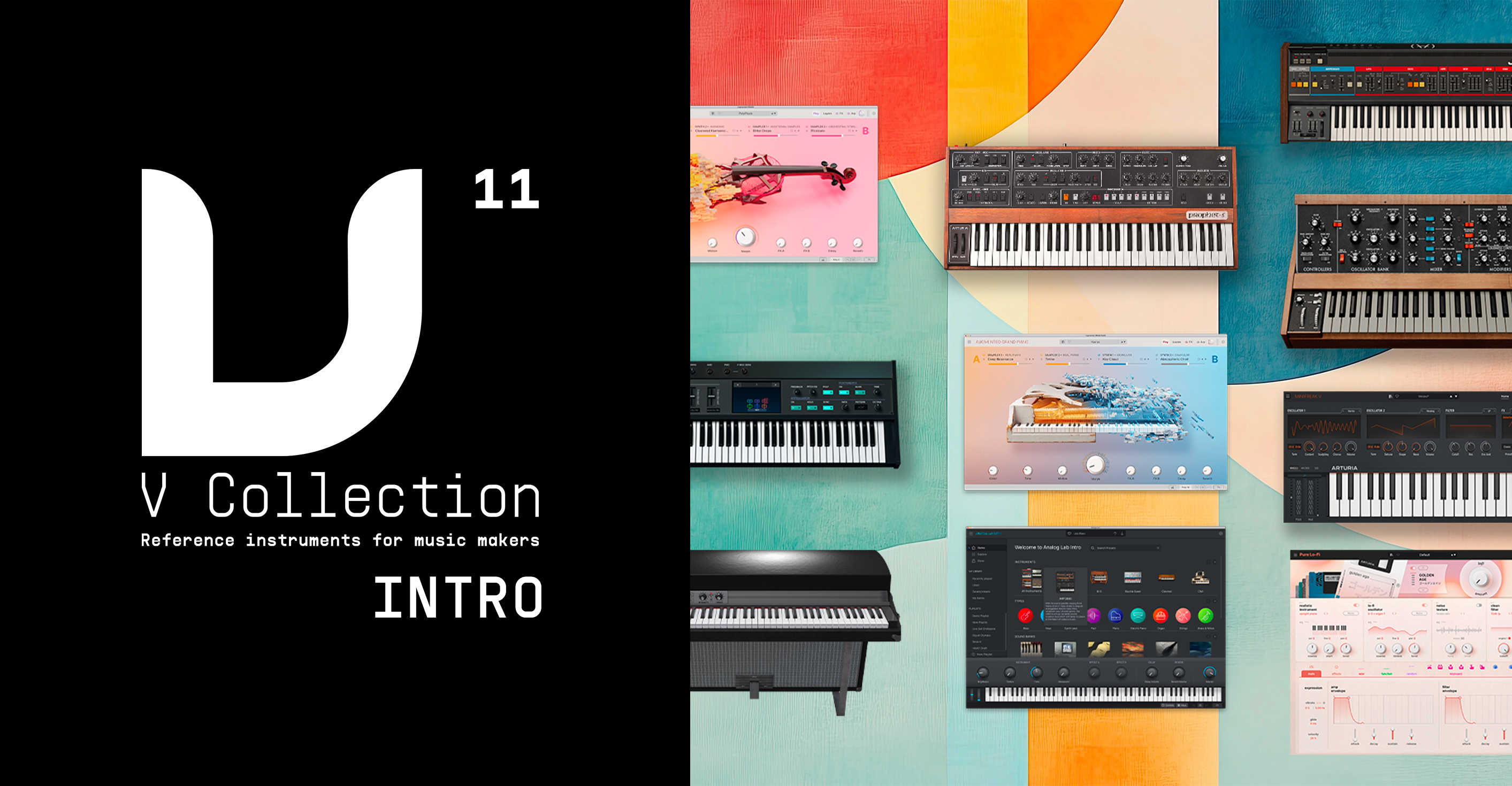 Arturia Suite Instruments V Collection 11 Intro - Plug-in effect - Variation 1