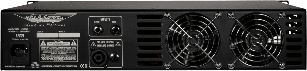Ashdown Abm 12-band 600-uk Head 600w - Versterker top voor bas - Variation 3