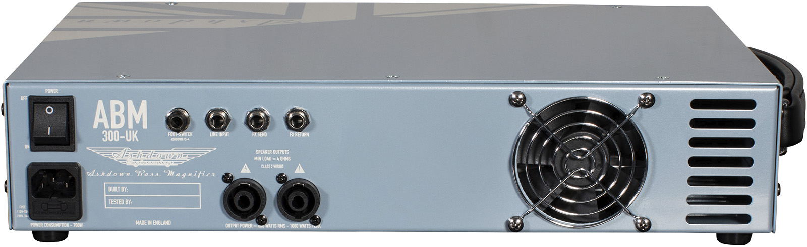 Ashdown Abm 300-uk Head 300w - Versterker top voor bas - Variation 3