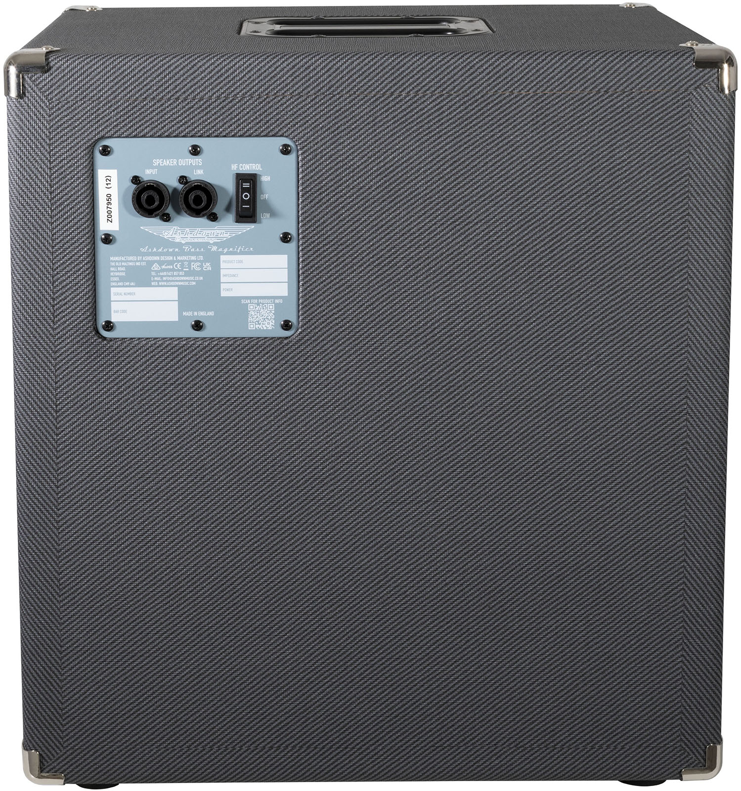 Ashdown Baffle Rbm 1x12