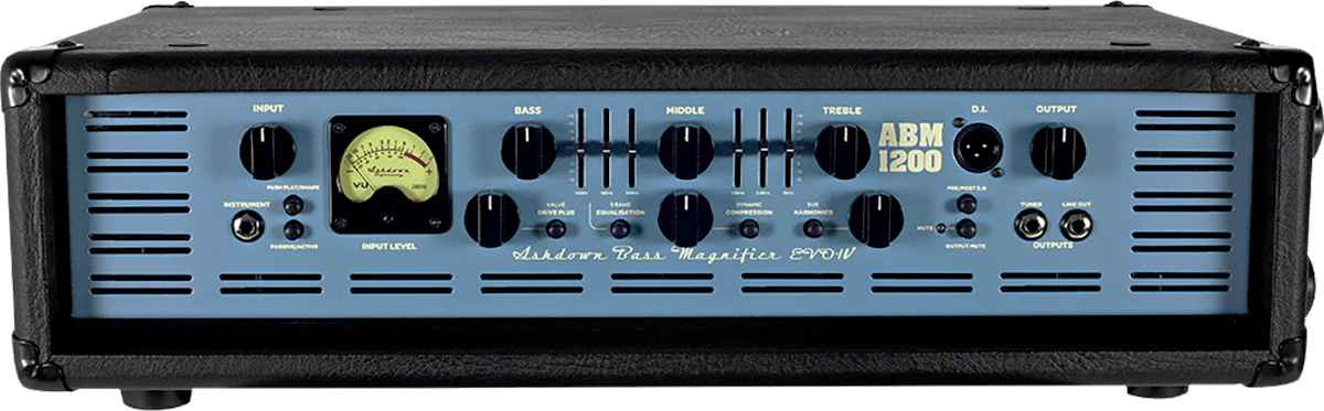 Ashdown Abm 1200-uk Head 1200w - Versterker top voor bas - Main picture
