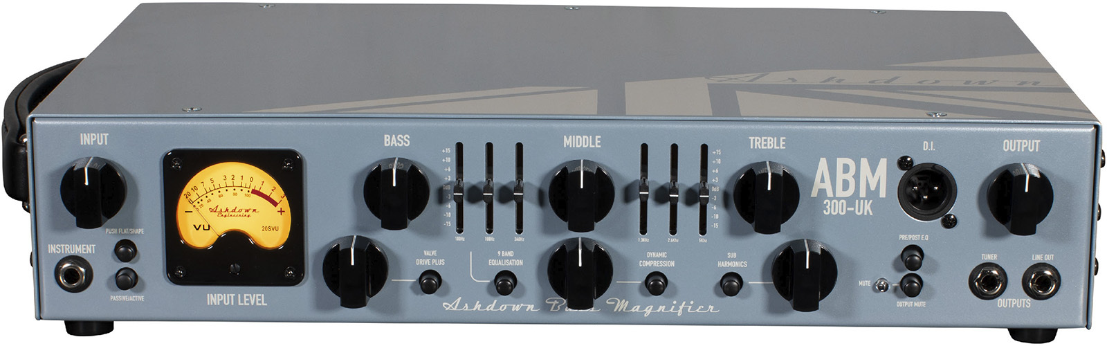 Ashdown Abm 300-uk Head 300w - Versterker top voor bas - Main picture