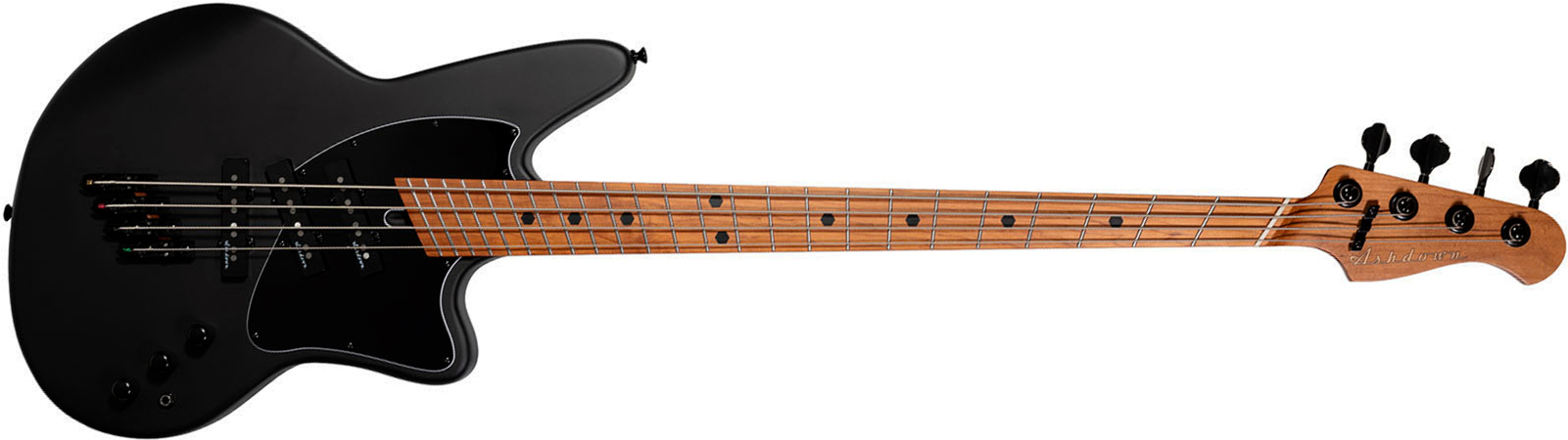 Ashdown The Saint Avant 4c Multiscale Mn - Matte Black - Solid body elektrische bas - Main picture