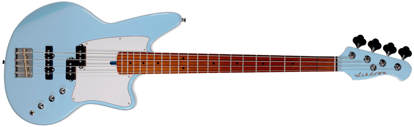 Ashdown The Saint Bass Mn - Ice Blue - Solid body elektrische bas - Main picture