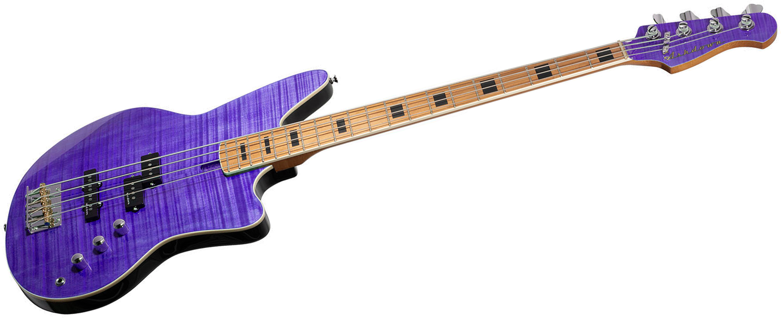Ashdown The Saint Artisan Mn - Amethyst Flame - Solid body elektrische bas - Variation 3