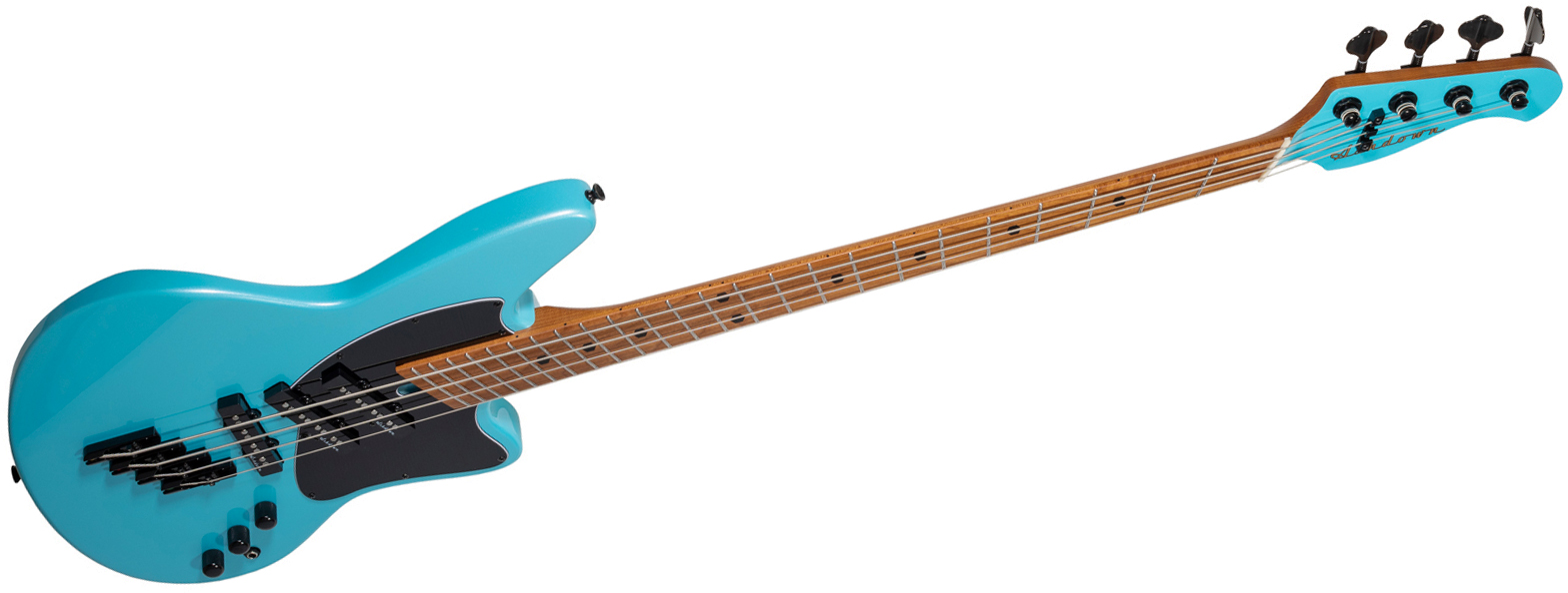 Ashdown The Saint Avant 4c Multiscale Mn - Lambo Metallic Blue - Solid body elektrische bas - Variation 2
