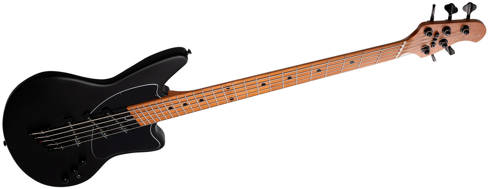 Ashdown The Saint Avant 5c Multiscale Mn - Matte Black - Solid body elektrische bas - Variation 1