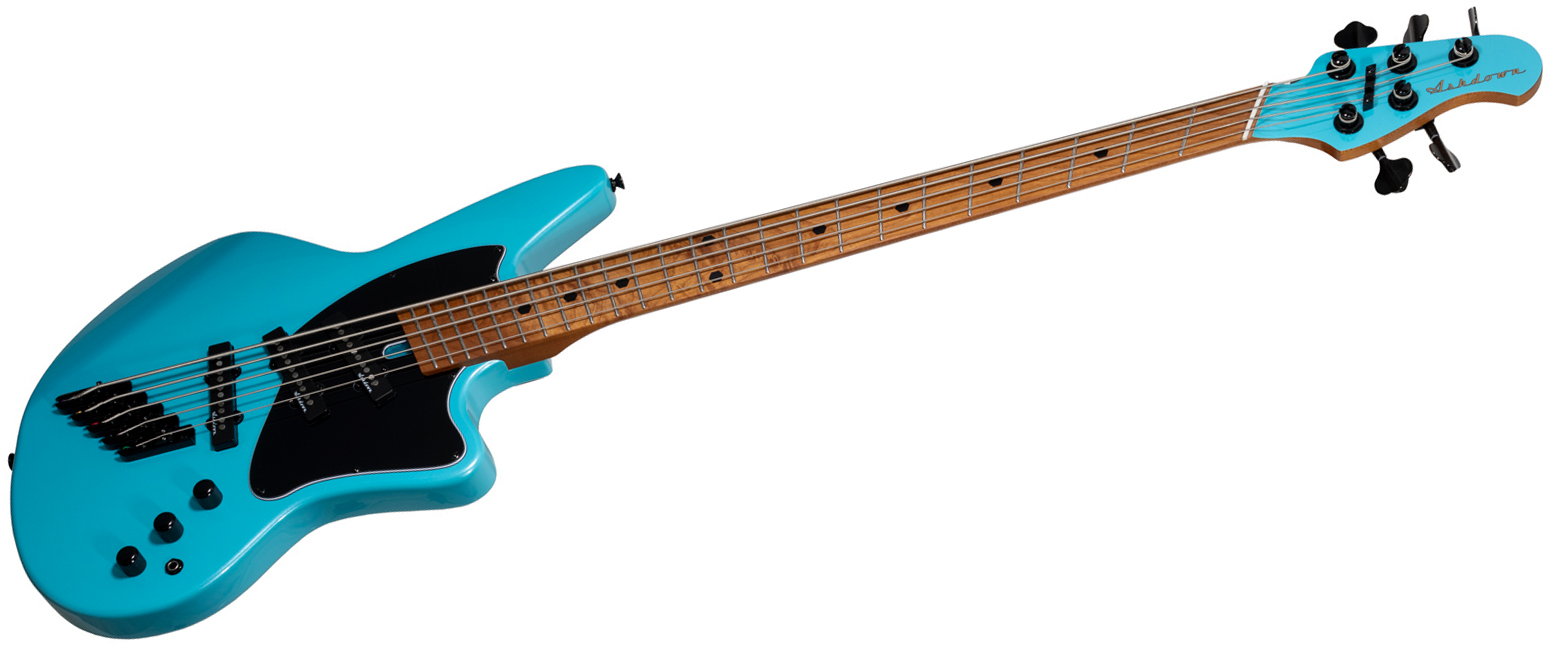 Ashdown The Saint Avant 5c Multiscale Mn - Lambo Metallic Blue - Solid body elektrische bas - Variation 1