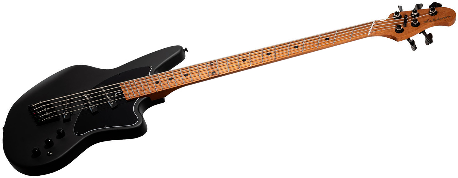 Ashdown The Saint Avant 5c Multiscale Mn - Matte Black - Solid body elektrische bas - Variation 2