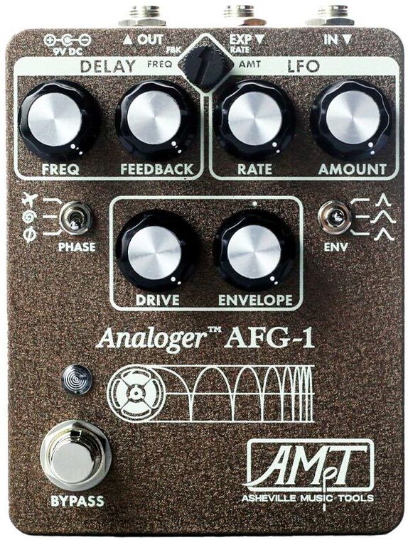 Asheville Music Tools Afg-1 Analog Flanger - Modulation/chorus/flanger/phaser en tremolo effect pedaal - Main picture