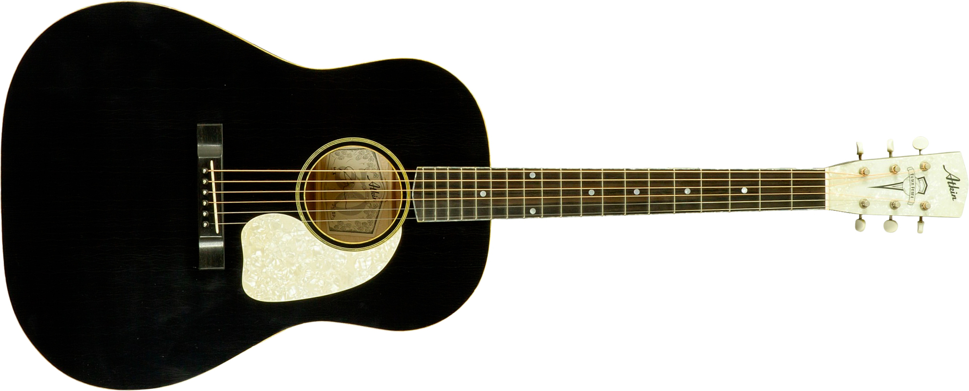 Atkin The Forty Three Dreadnought Shsc Epicea Erable Eb - Aged Black Pearl - Folk gitaar - Main picture