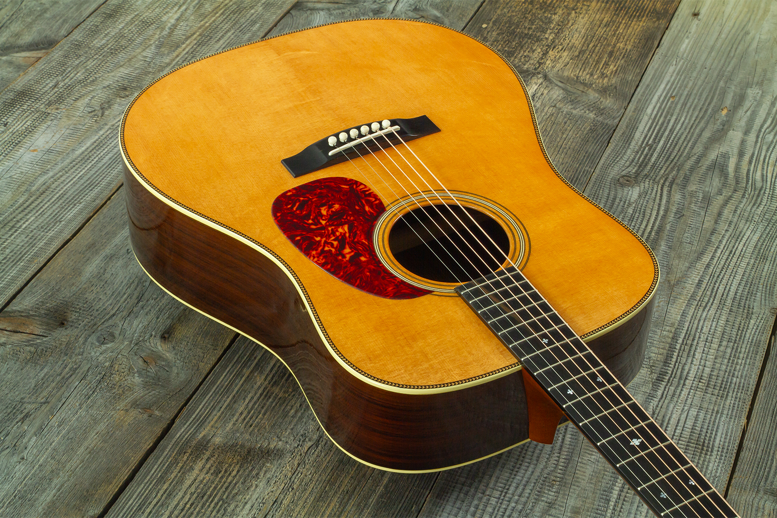 Atkin D37 Dreadnought Epicea Palissandre Eb - Aged Toned Relic Gloss Natural - Folk gitaar - Variation 14
