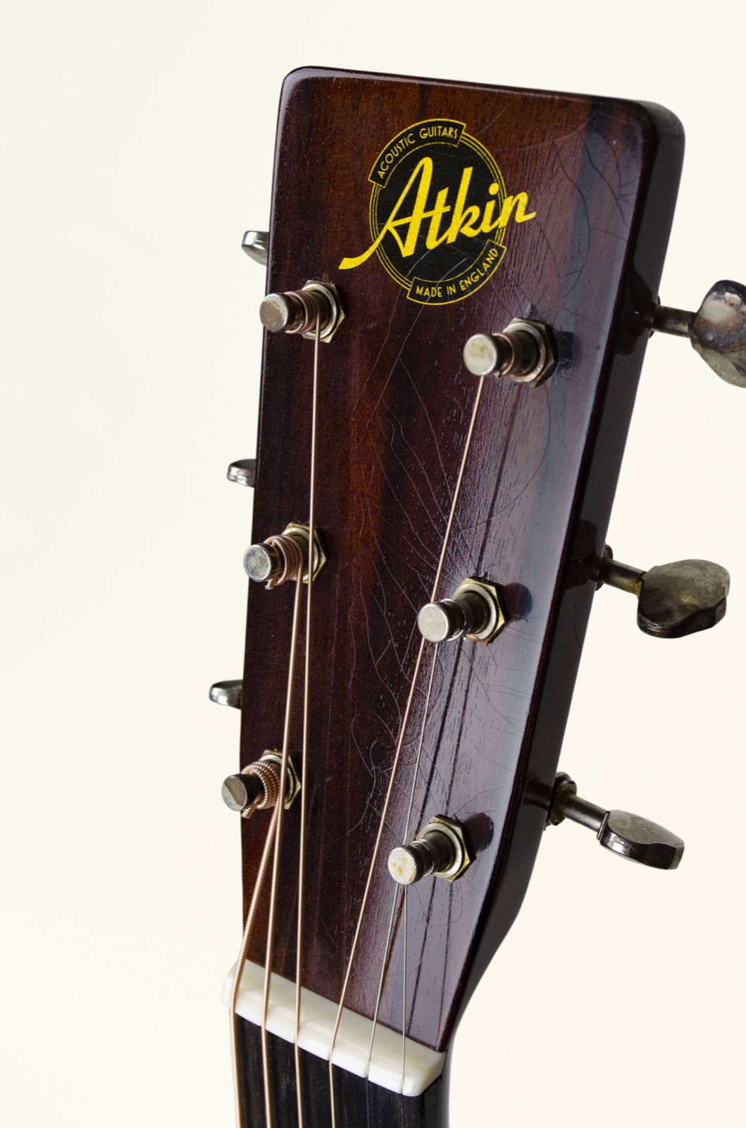 Atkin Essential D Dreadnought Epicea Acajou Eb - Natural Aged - Westerngitaar & electro - Variation 4