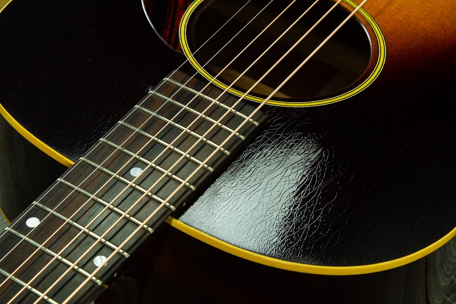 Atkin The Forty Seven Concert Shsc Epicea Acajou Rw - Aged Sunburst - Folk gitaar - Variation 3