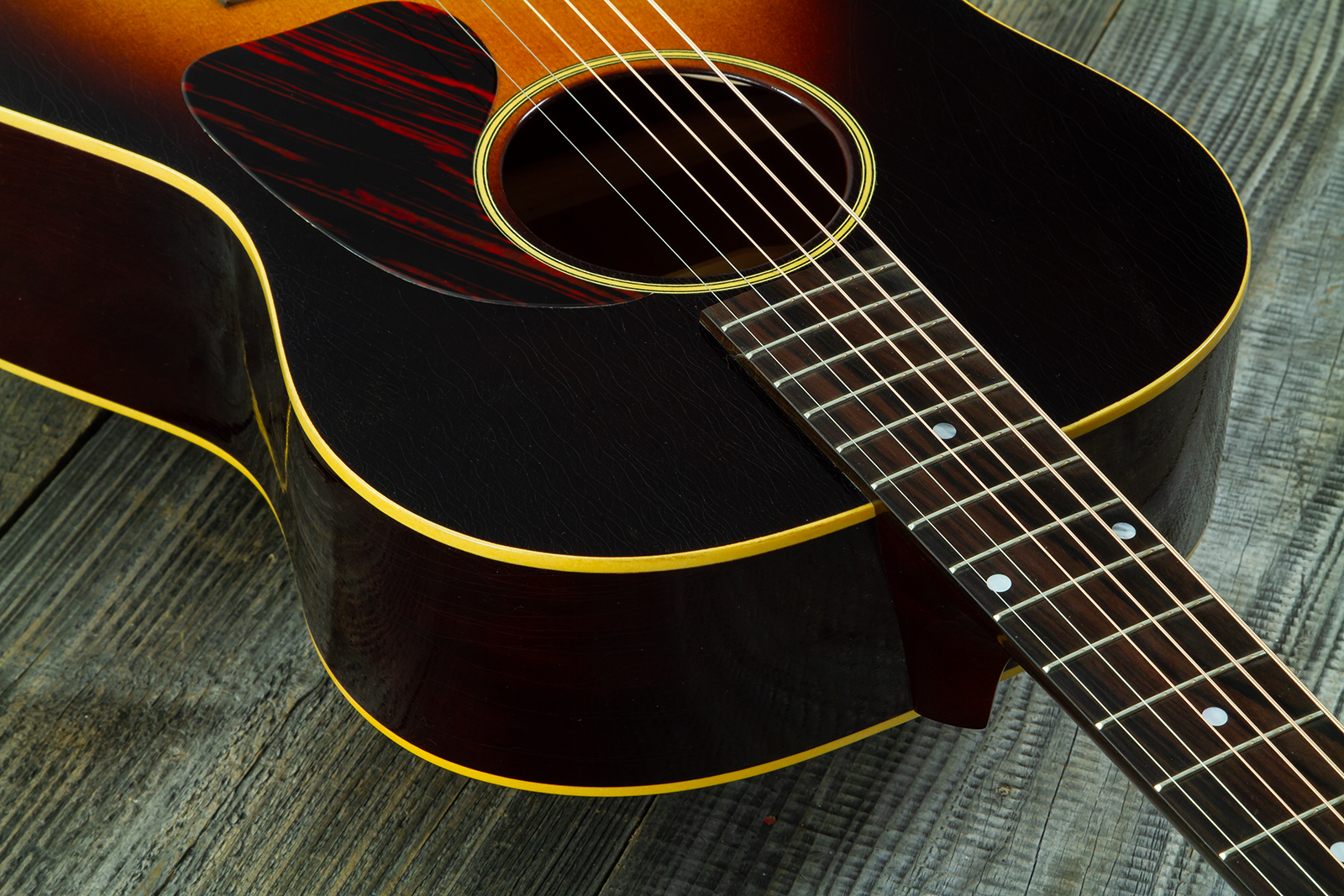 Atkin The Forty Seven Concert Shsc Epicea Acajou Rw - Aged Sunburst - Folk gitaar - Variation 5