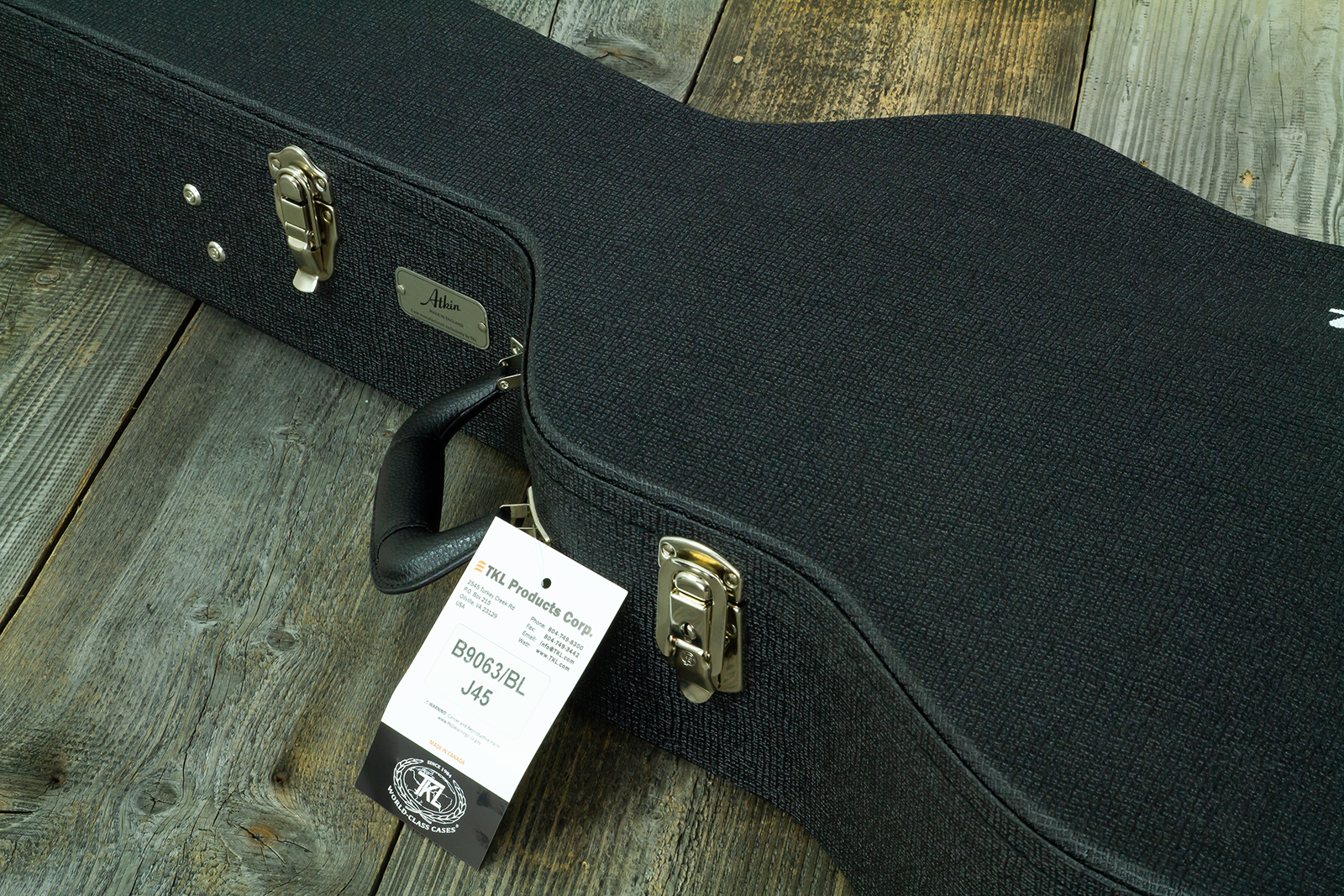 Atkin The Forty Three Dreadnought Shsc Epicea Erable Eb - Aged Black Pearl - Folk gitaar - Variation 14