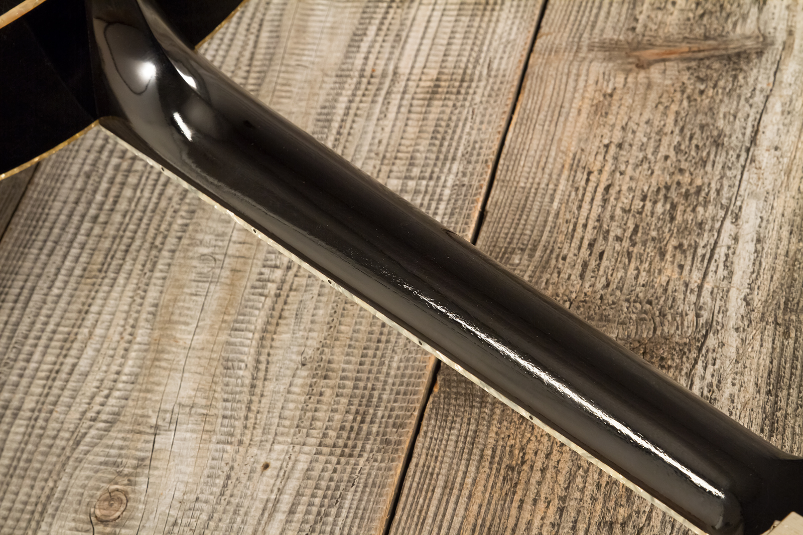 Atkin The Thirty Six Black Pearl Slope Shoulder Parlor Epicea Erable Eb #3856 - Black Pearl - Folk gitaar - Variation 9