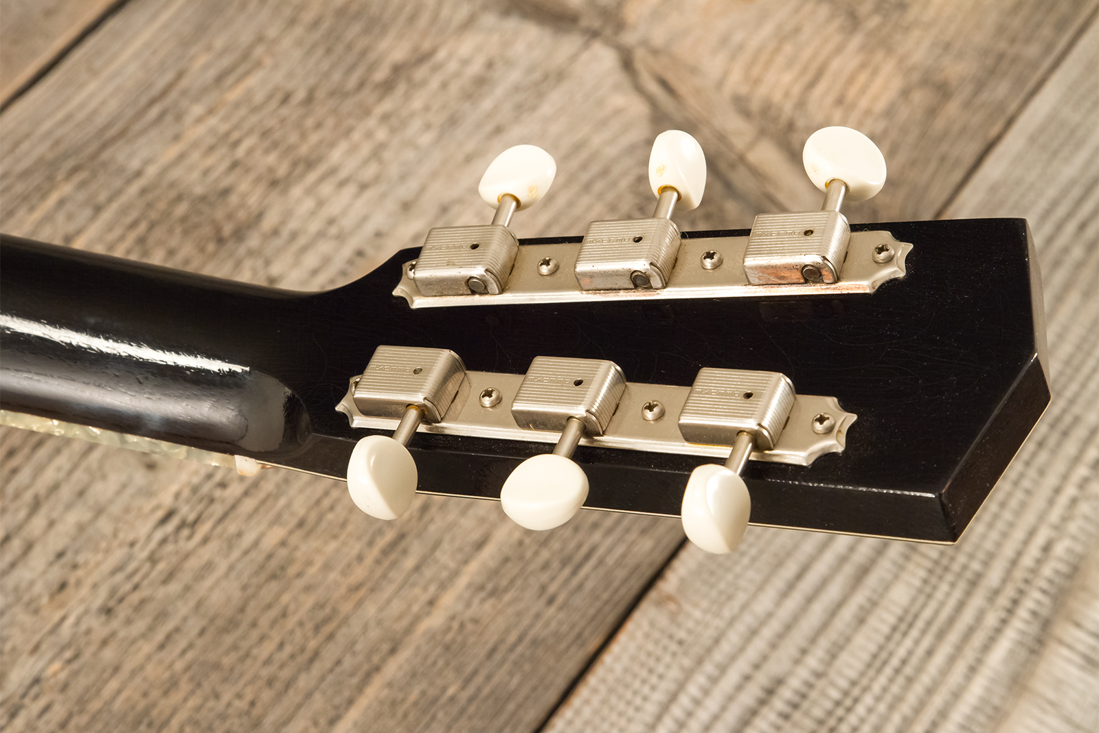 Atkin The Thirty Six Black Pearl Slope Shoulder Parlor Epicea Erable Eb #3856 - Black Pearl - Folk gitaar - Variation 10