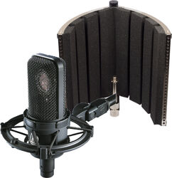 Microfoon set met statief Audio technica AT4040 + X-TONE X-Screen