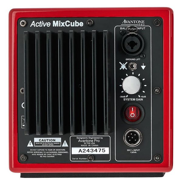 Avantone Mixcube Active Red - Actieve studiomonitor - Variation 1