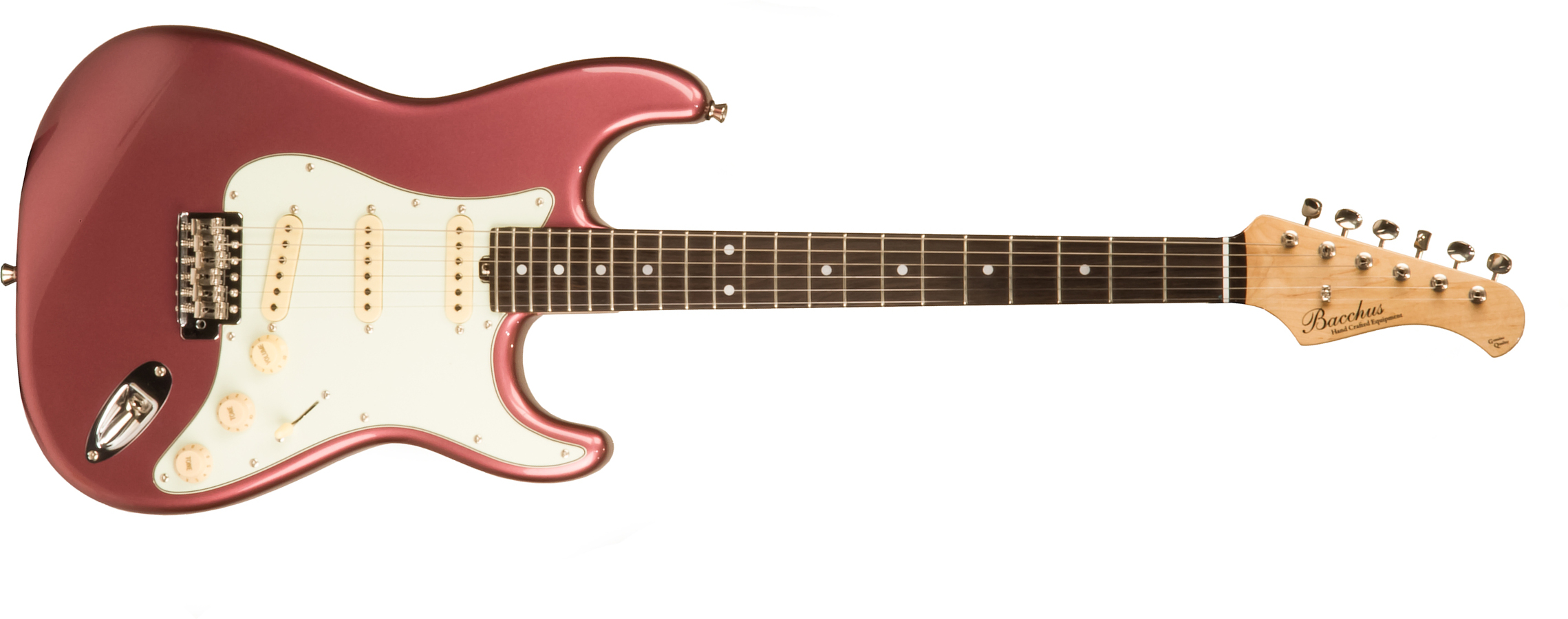Bacchus Global Bst 650b - Burgundy Mist - Elektrische gitaar in Str-vorm - Main picture