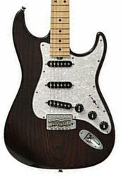 Elektrische gitaar in str-vorm Bacchus G Player TRL - Brown oil