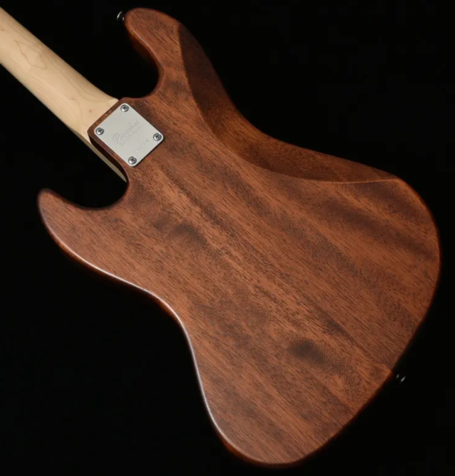 Bacchus Jt Wl4-bp/m Jap Tune Up Mn - Keiryu Blue Burst Satin - Solid body elektrische bas - Variation 1